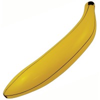Banana gonfiabile gigante 162cm